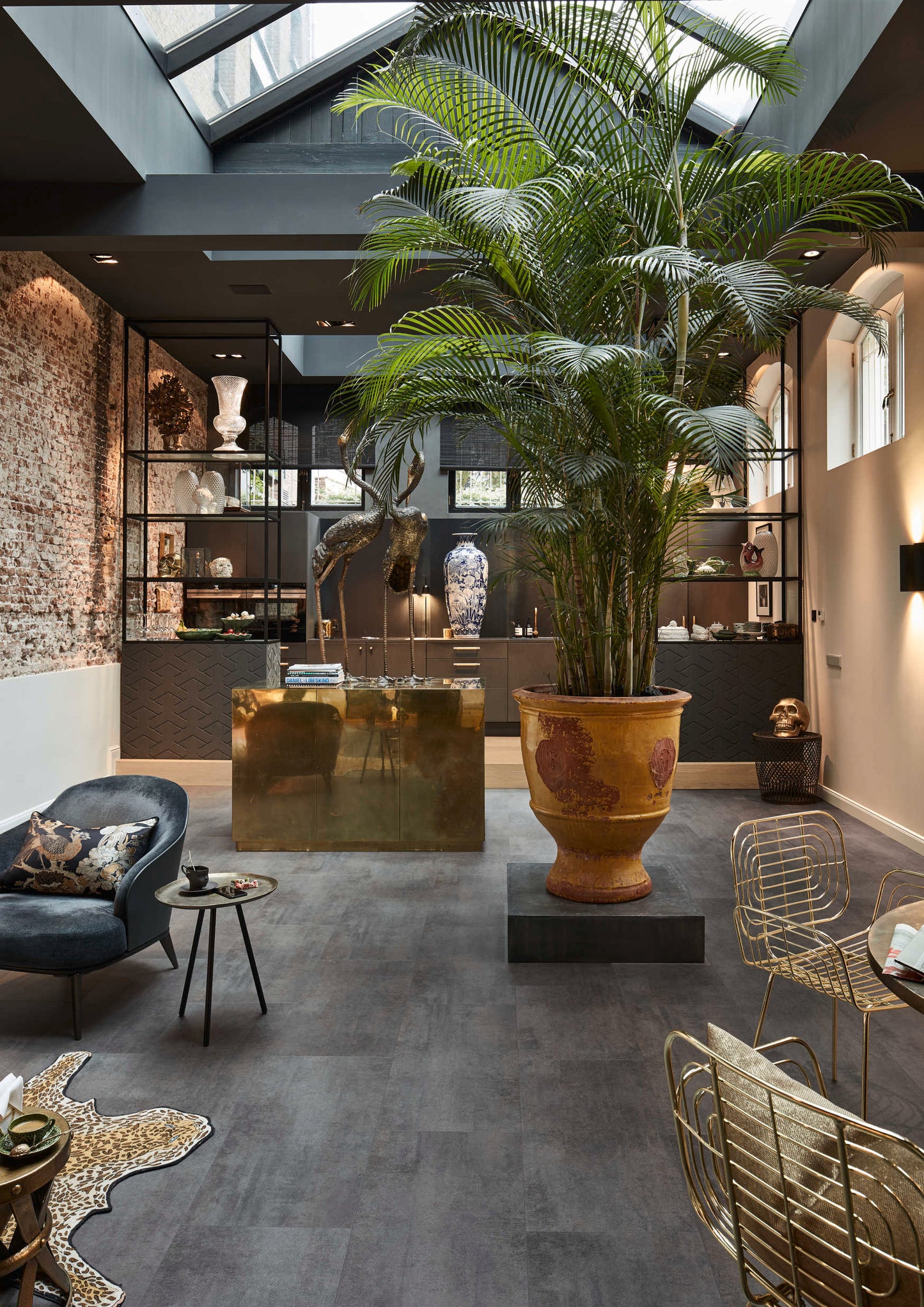 MEISTER | LB 150 | MeisterDesign. laminate | Laminate flooring | Copper Iron | 06857 | Stone pore structure