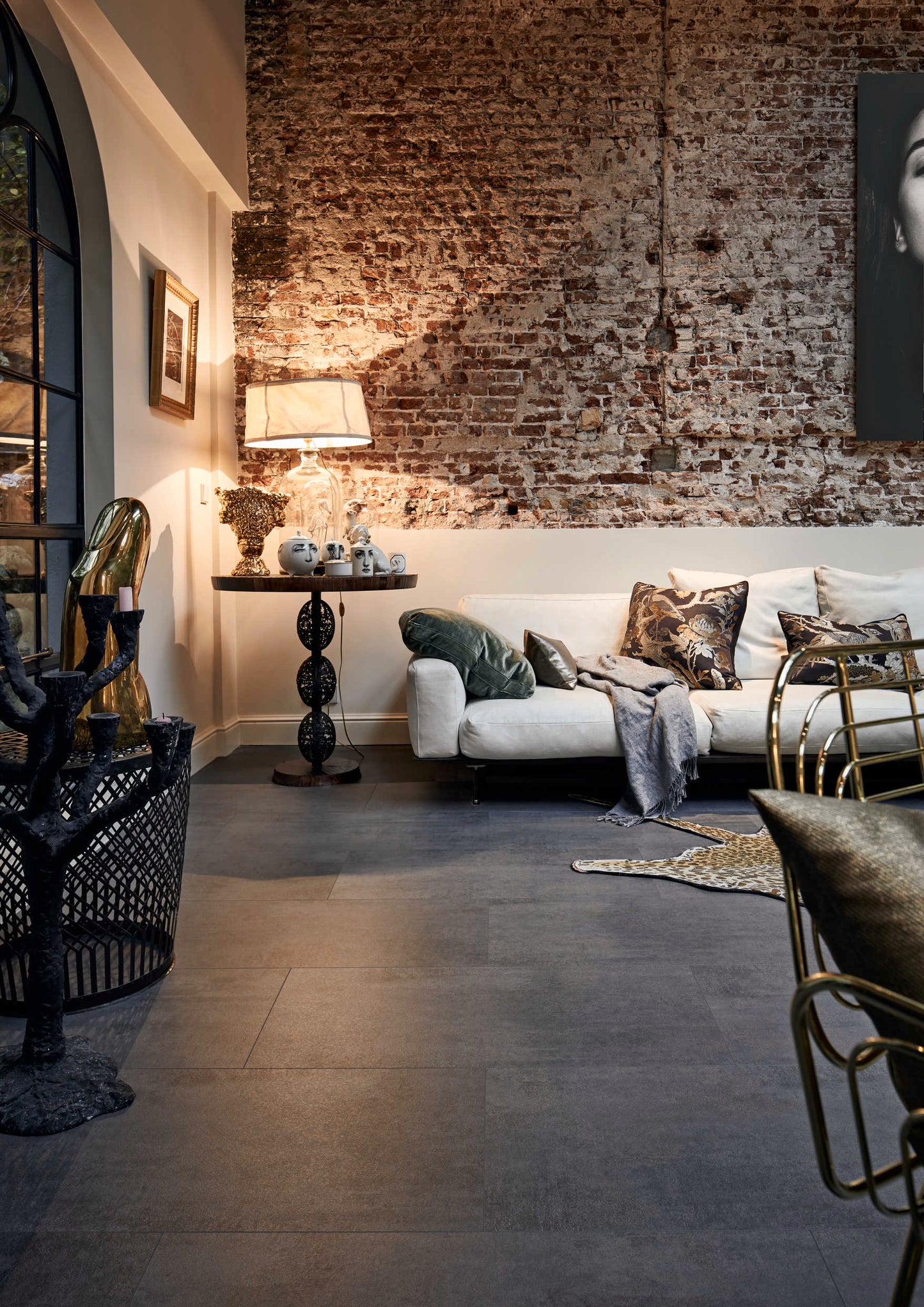 MEISTER | LB 150 | MeisterDesign. laminate | Laminate flooring | Copper Iron | 06857 | Stone pore structure