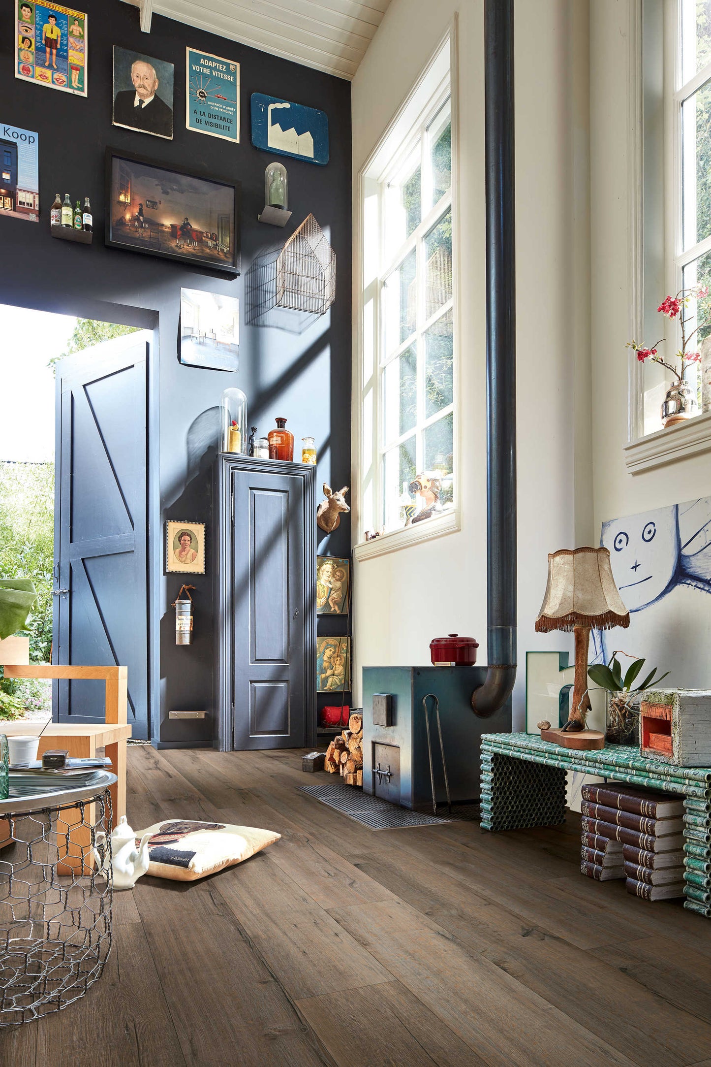 MEISTER | DD 500 S | MeisterDesign. next | Designboden | Altholzeiche lehmgrau | 06986 | Authentic Wood-Struktur