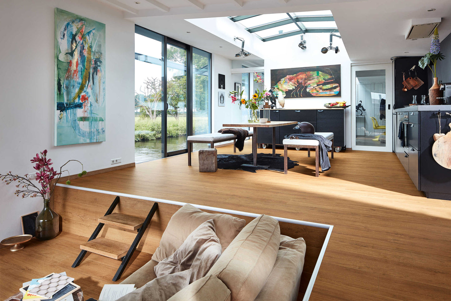 MEISTER | DD 500 S | MeisterDesign. next | Designboden | Golden Oak | 06999 | Porensynchron-Struktur