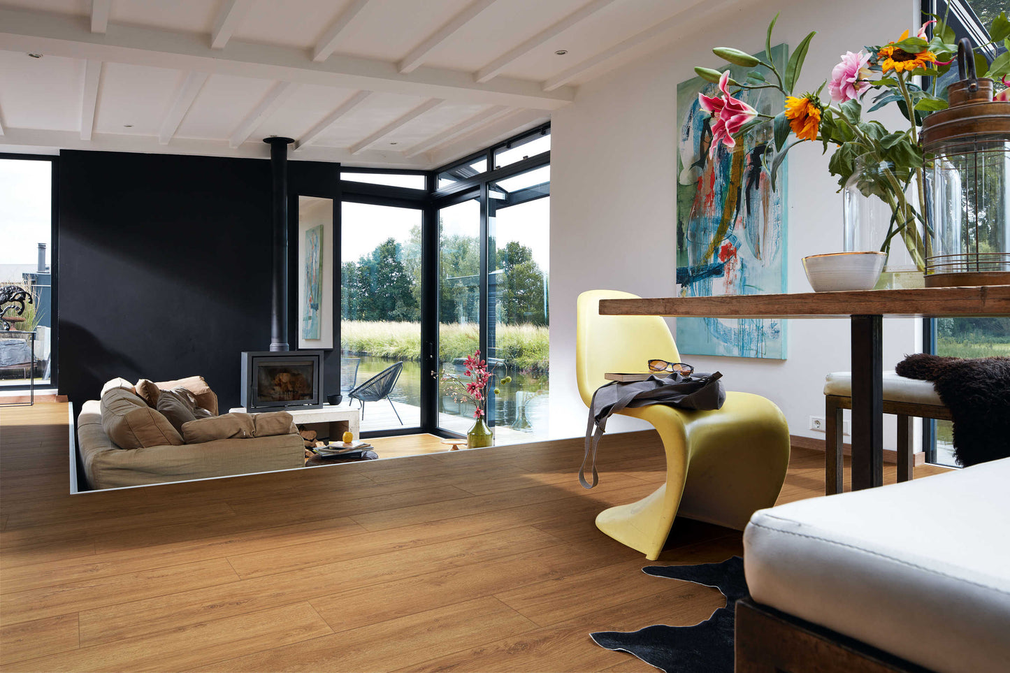 MEISTER | DD 500 S | MeisterDesign. next | Designboden | Golden Oak | 06999 | Porensynchron-Struktur