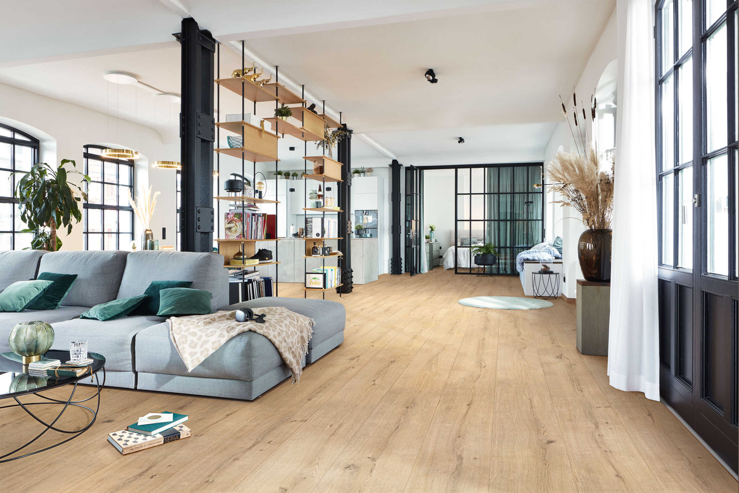MEISTER | Edition M8 | MeisterDesign. laminate | Laminate flooring | Big River Oak | 07154 | Natural Wood structure