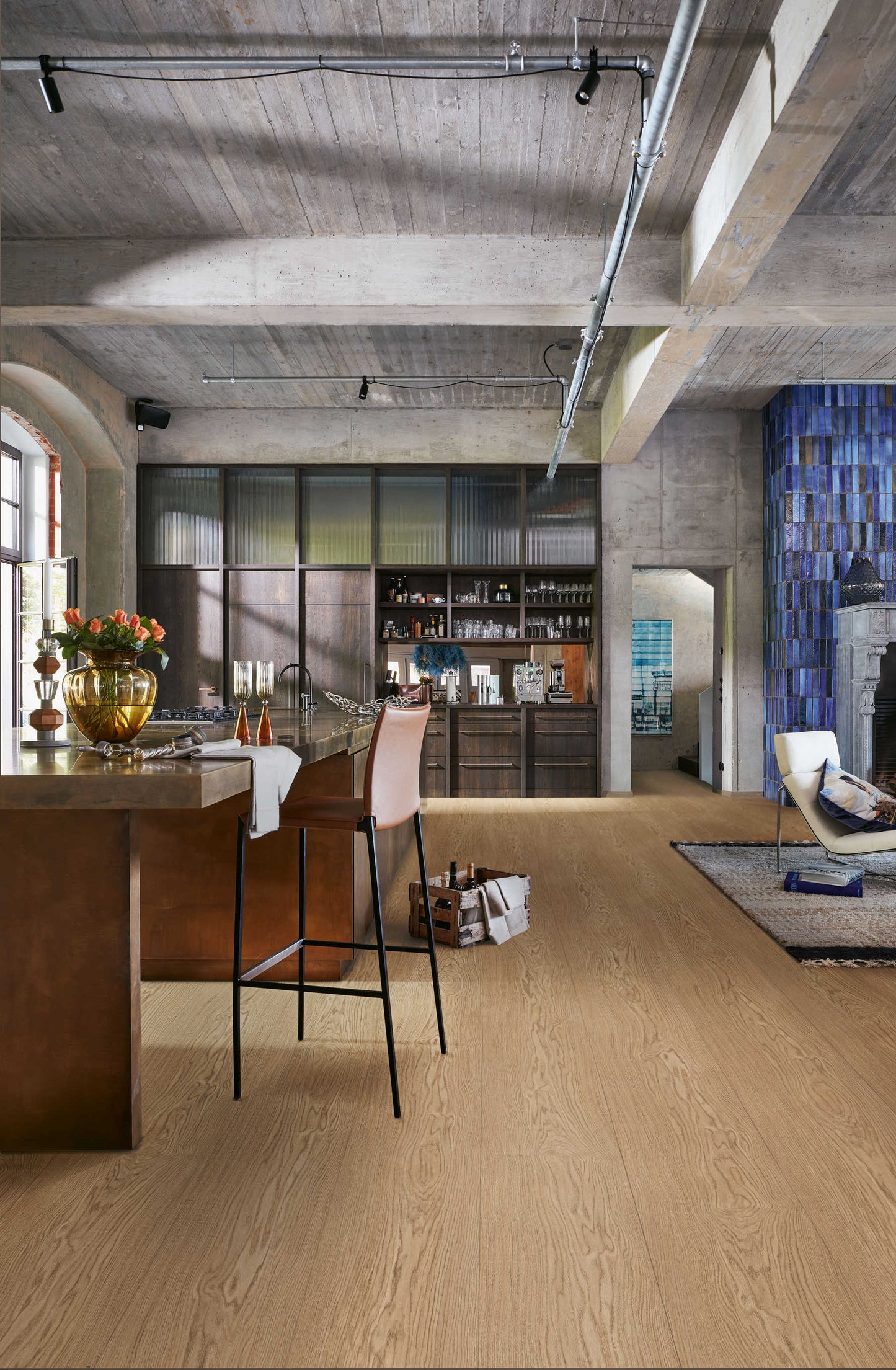 MEISTER | Edition M8 | MeisterDesign. laminate | Laminate flooring | Big Creek Oak | 07156 | Natural Wood structure