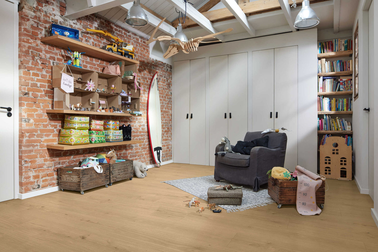 MEISTER | DD 700 S | MeisterDesign. allround | Design flooring | Lakewood Oak natural | 07456 | Softwood structure