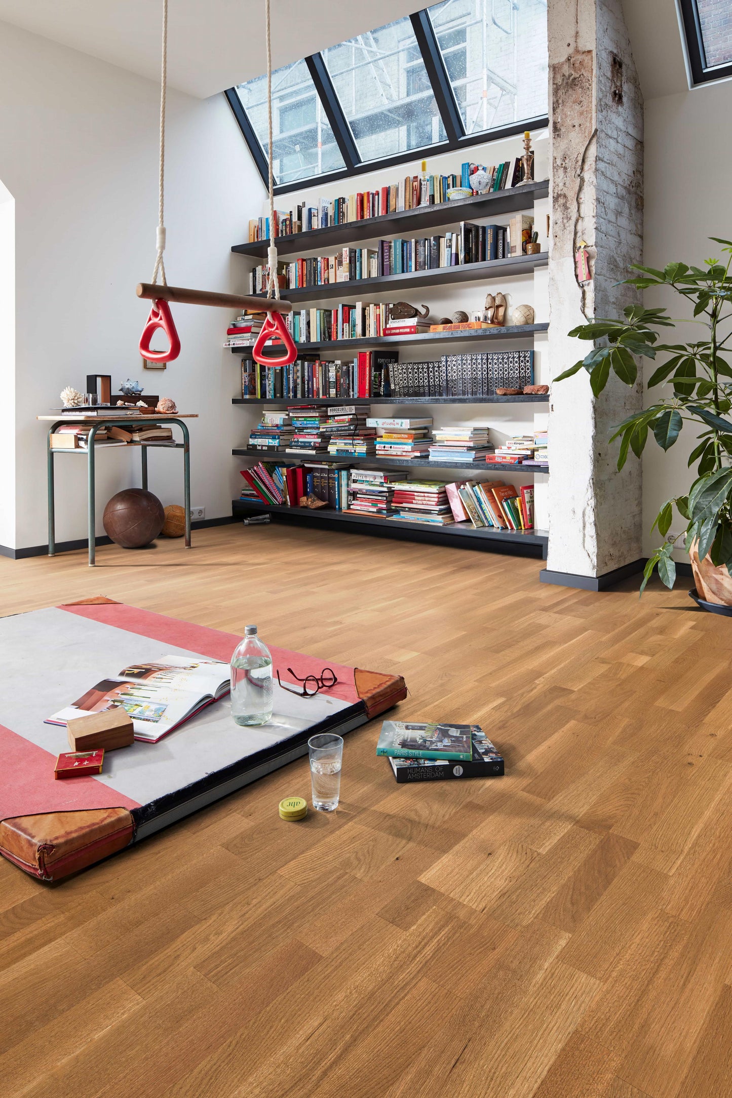 MEISTER | PC 200 | MeisterParkett. longlife | Parquet flooring | Oak lively smoked look | 09039 | brushed | ultra matt varnished