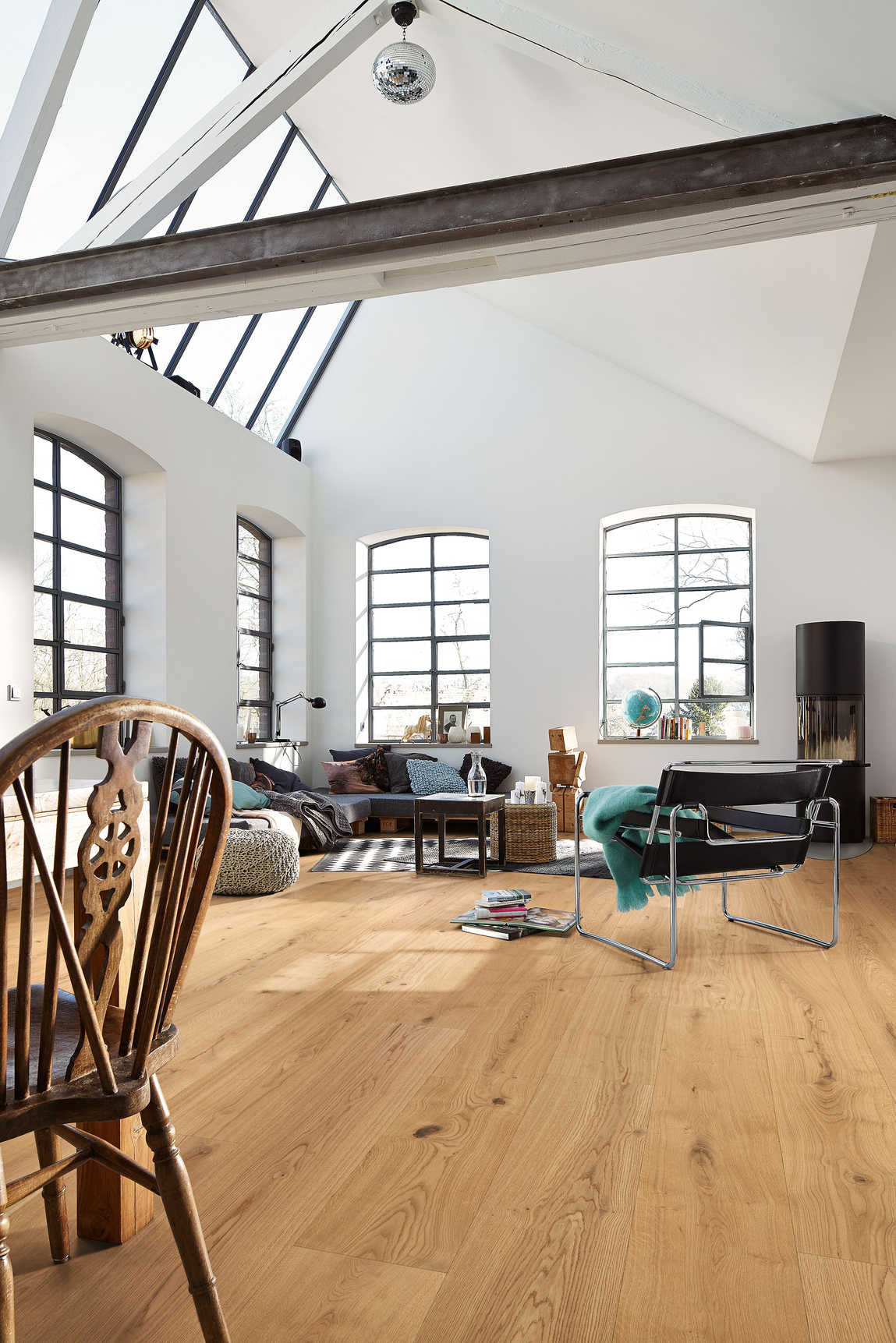 MEISTER | HD 400 | Lindura-Holzboden | Eiche authentic pure | 08902 | gebürstet | naturgeölt