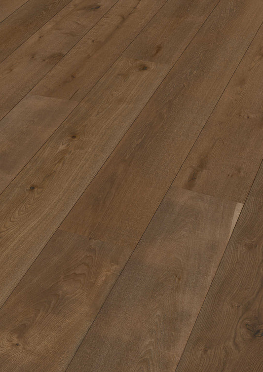 MEISTER | HD 400 | Lindura-Holzboden | Eiche authentic olivgrau | 08903 | Vintage-Struktur, gebürstet | naturgeölt
