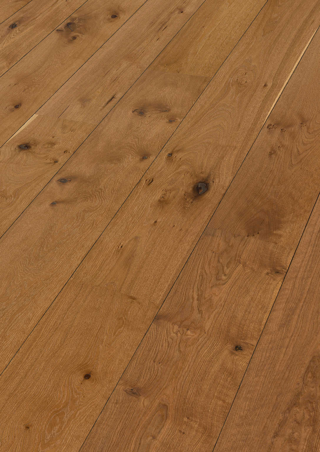 MEISTER | HD 400 | Lindura-Holzboden | Eiche authentic kastanienbraun | 08911 | gebürstet | naturgeölt