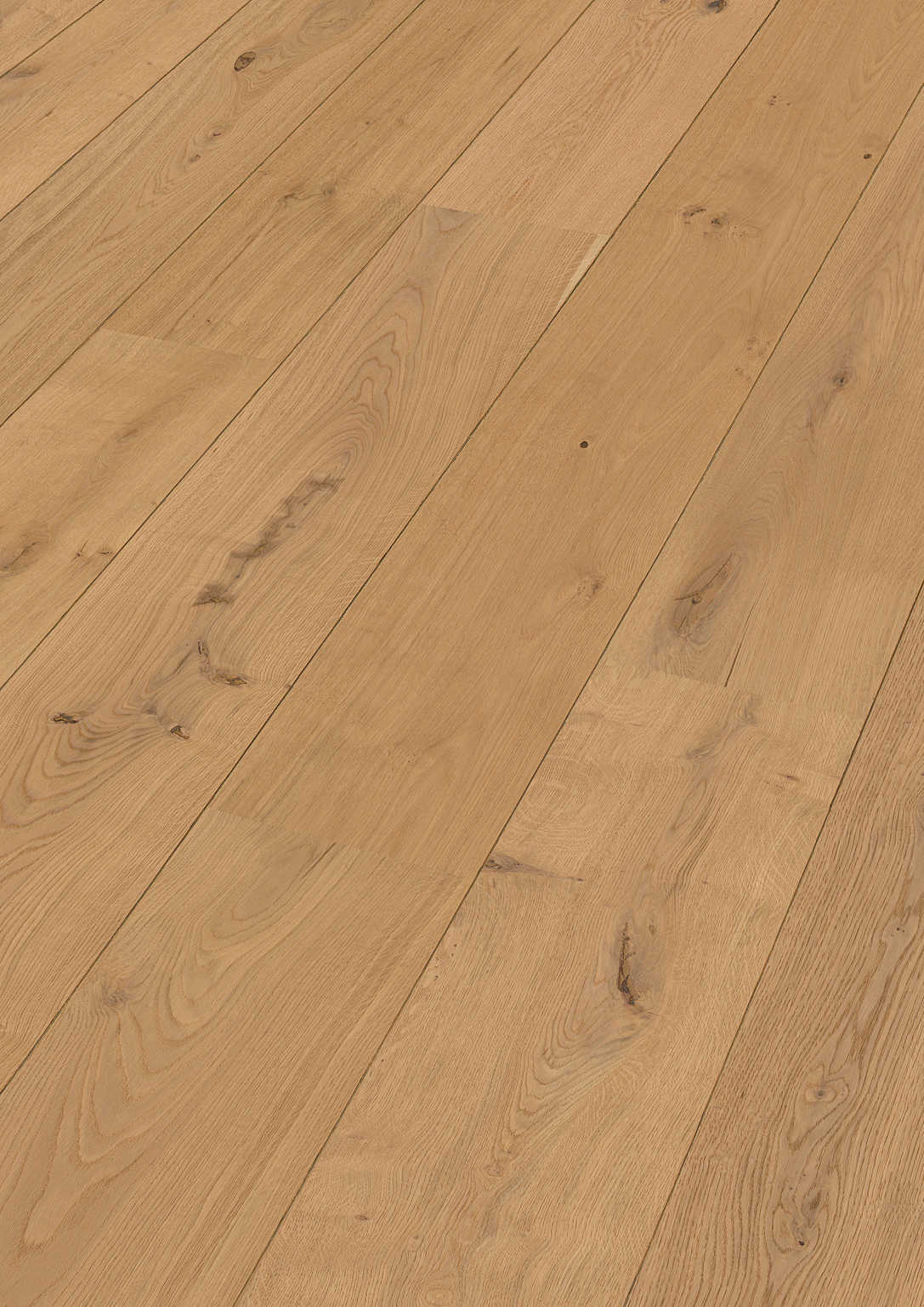 MEISTER | HD 400 | Lindura-Holzboden | Eiche authentic pure | 08921 | gebürstet | ultramattlackiert