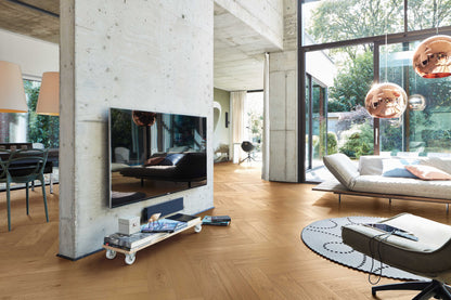 MEISTER | HS 500 | Lindura wooden floor | Oak classic pure | 08928 | brushed | ultra matt varnished