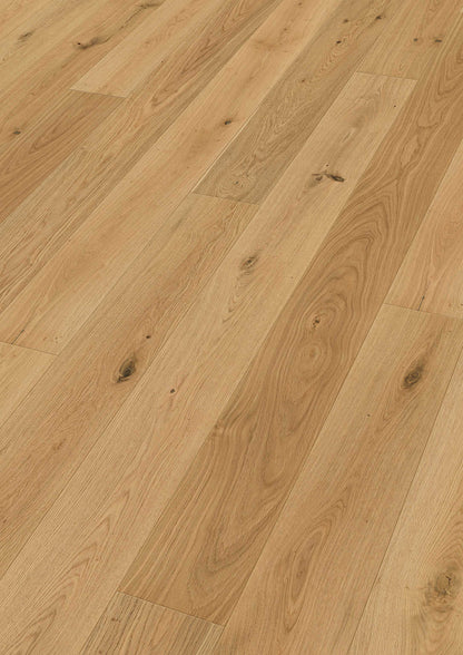 MEISTER | PD 400 | MeisterParkett. longlife | Parkettboden | Eiche authentic pure | 09004 | gebürstet | ultramattlackiert