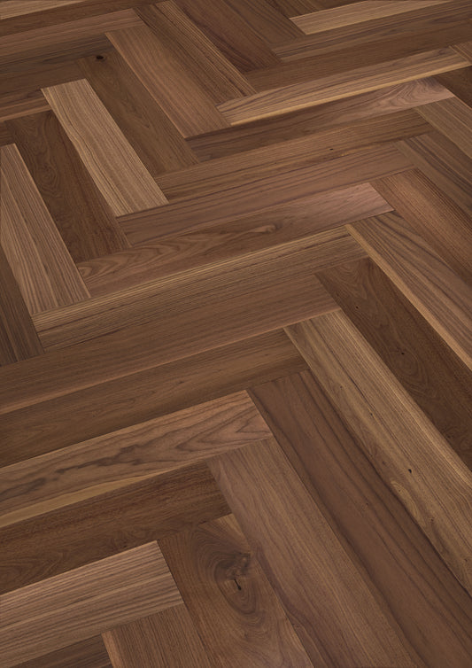 MEISTER | PS 500 | MeisterParkett. longlife | Parquet flooring | American walnut lively | 09009 | brushed | ultra matt varnished