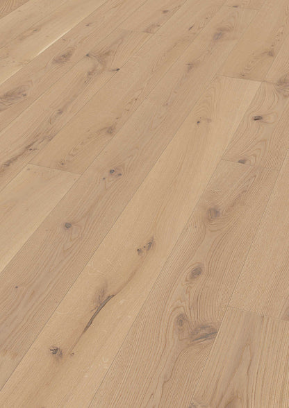 MEISTER | PD 400 | MeisterParkett. longlife | Parkettboden | Eiche authentic creme | 09010 | gebürstet | ultramattlackiert
