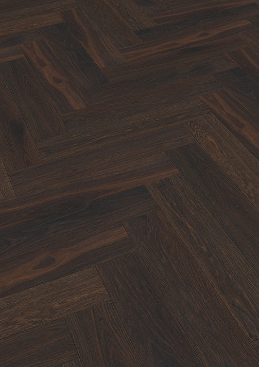 MEISTER | PS 500 | MeisterParkett. longlife | Parquet flooring | Harmonious smoked oak | 09018 | brushed | ultra-matt varnished