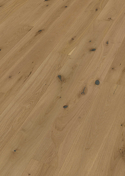 MEISTER | PD 400 | MeisterParkett. longlife | Parkettboden | Eiche authentic greige | 09019 | gebürstet | ultramattlackiert
