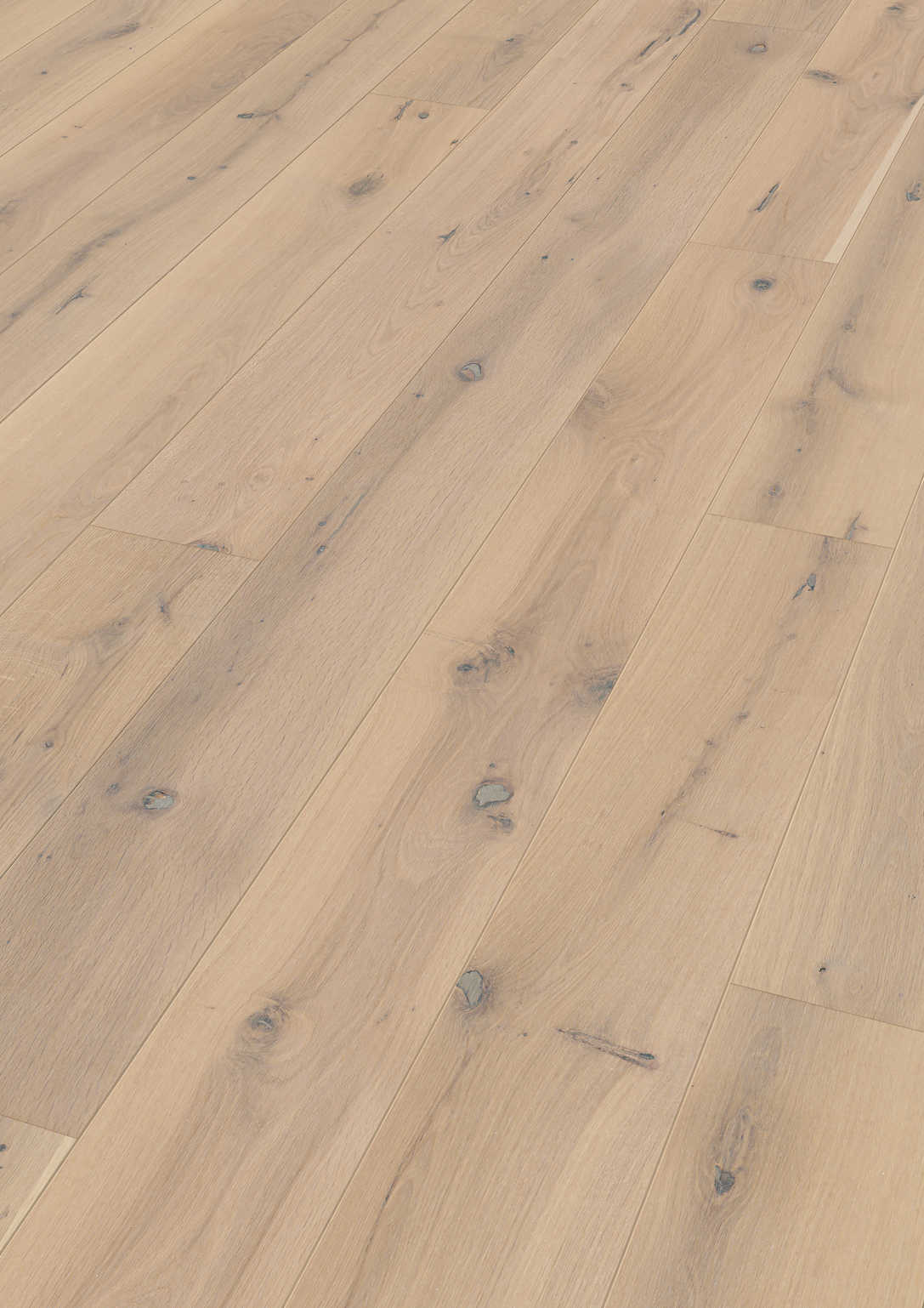 MEISTER | PD 400 | MeisterParkett. longlife | Parkettboden | Eiche authentic cremeweiß | 09031 | gebürstet | naturgeölt