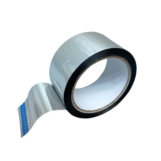 Aluminum adhesive tape for insulation with vapor barrier 50mm x 50m