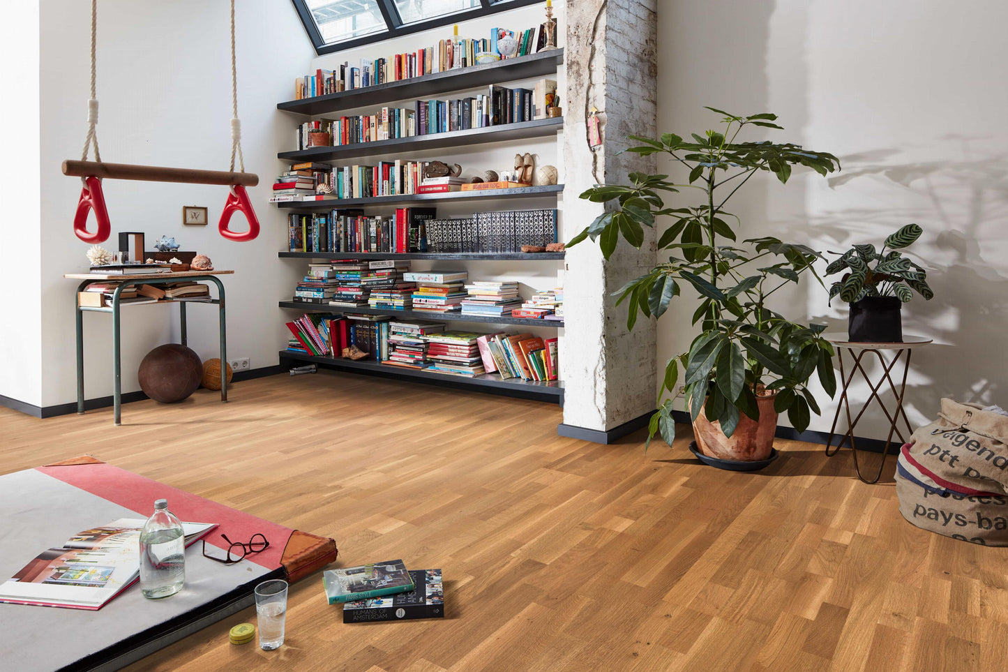 MEISTER | PC 200 | MeisterParkett. longlife | Parquet flooring | Oak lively smoked look | 09039 | brushed | ultra matt varnished