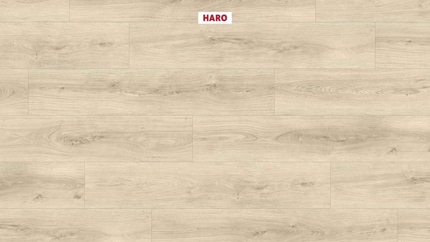 DISANO by HARO LifeAqua Landhausdiele 4V Eiche Sheffield cremeweiß* authentic Top Connect