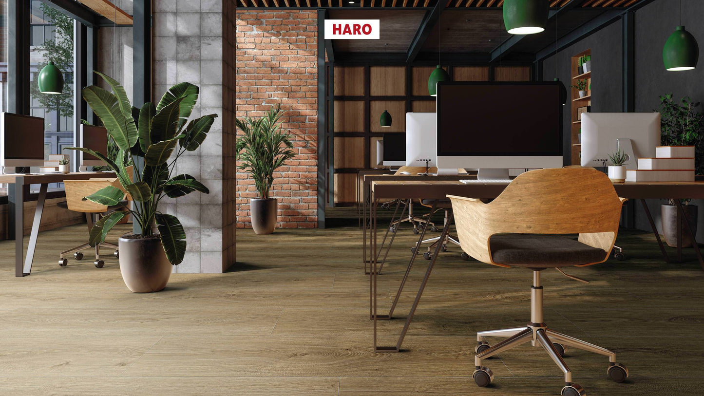 DISANO by HARO LifeAqua Landhausdiele 4V Eiche Sheffield natur* authentic Top Connect