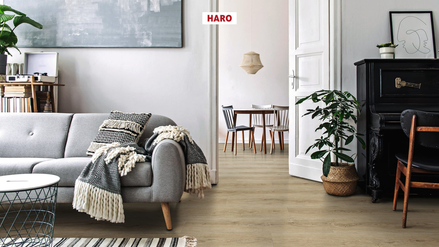 DISANO by HARO LifeAqua Landhausdiele 4V Eiche Sheffield puro* authentic Top Connect
