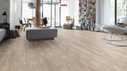 DISANO by HARO LifeAqua Landhausdiele XL 4V Antikeiche creme* rustikal strukturiert Top Connect