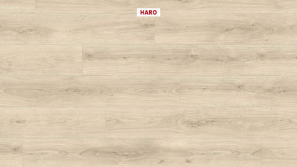 DISANO by HARO LifeAqua Landhausdiele XL 4V Eiche Sheffield cremeweiß* authentic Top Connect