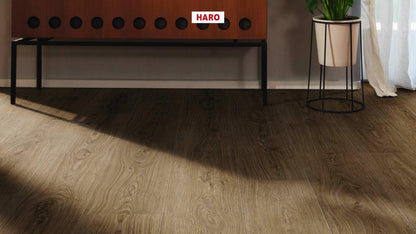 DISANO by HARO LifeAqua Landhausdiele XL 4V Eiche Sheffield natur* authentic Top Connect