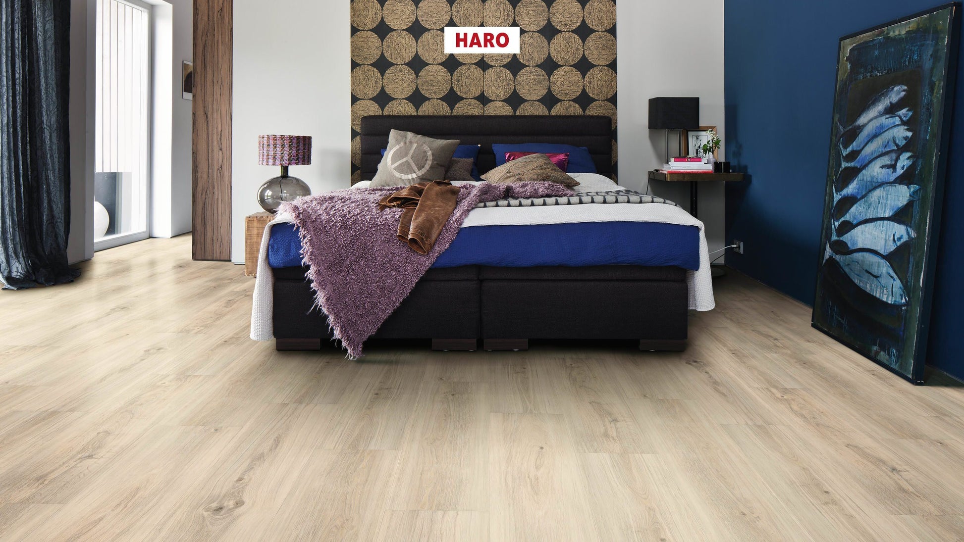 DISANO by HARO Project Landhausdiele 4VM Kristalleiche* strukturiert