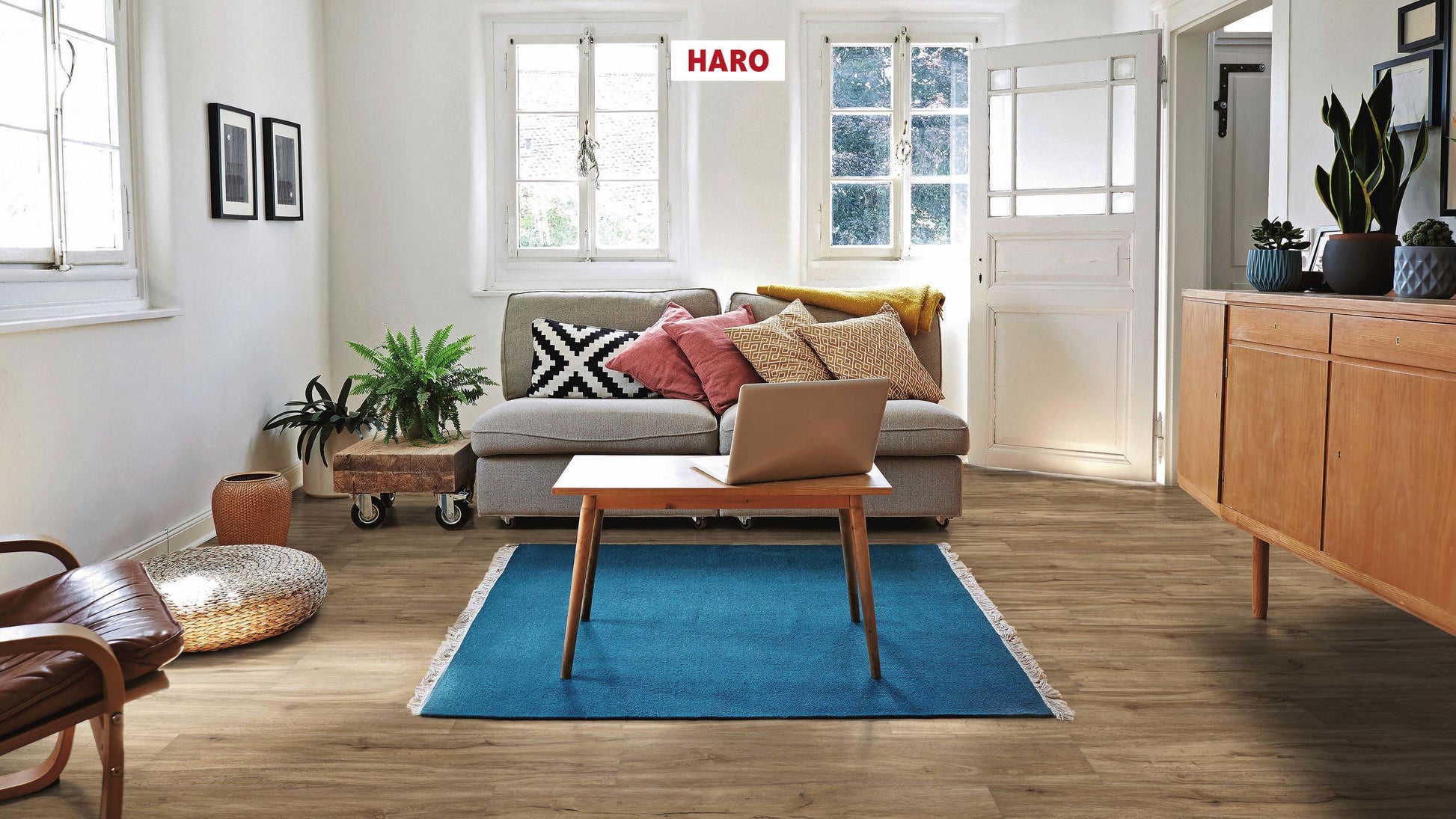 DISANO by HARO Project Landhausdiele 4VM Sandeiche* strukturiert