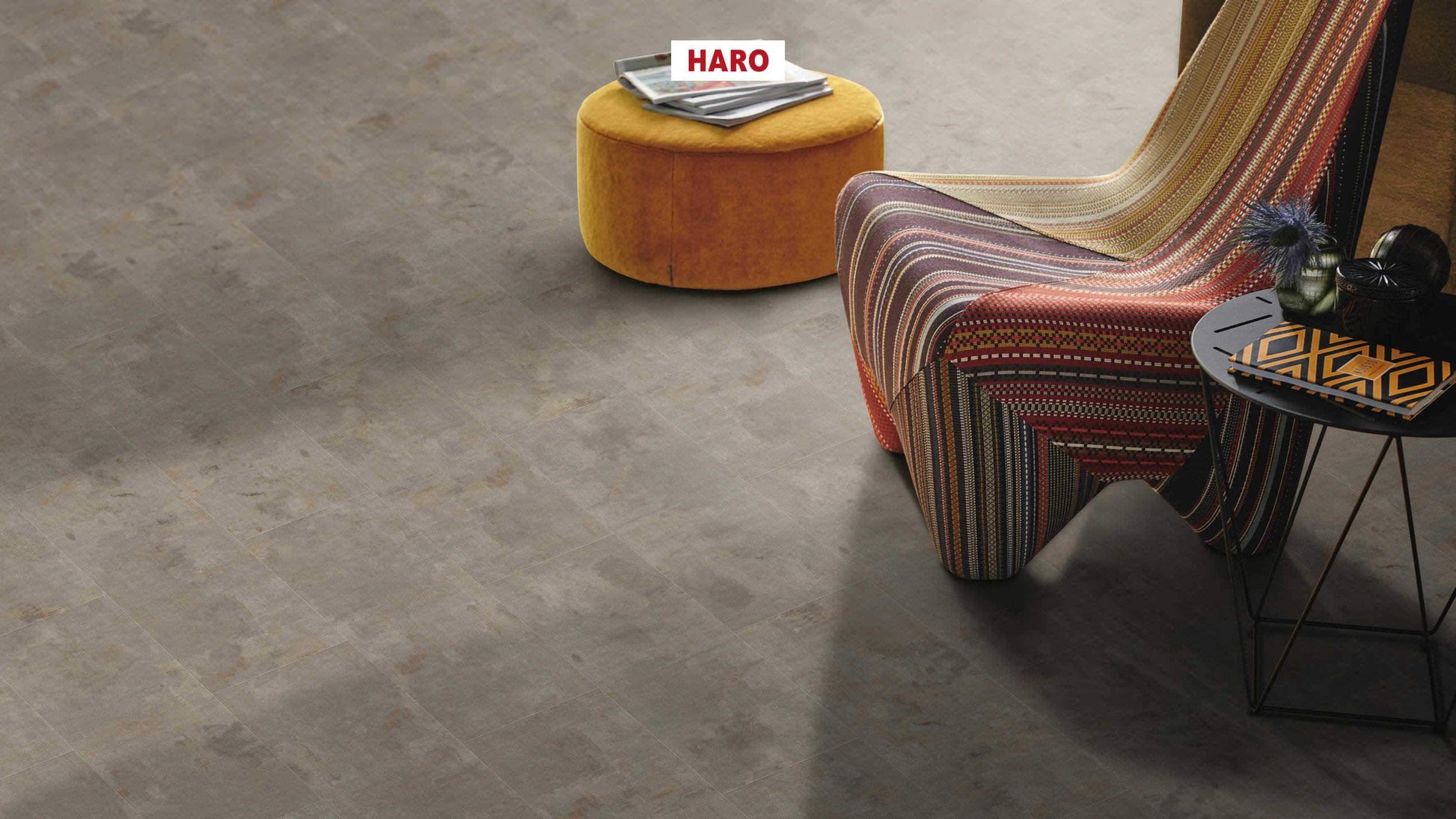 DISANO by HARO Project Piazza 4VM Industrial grey* Steinstruktur