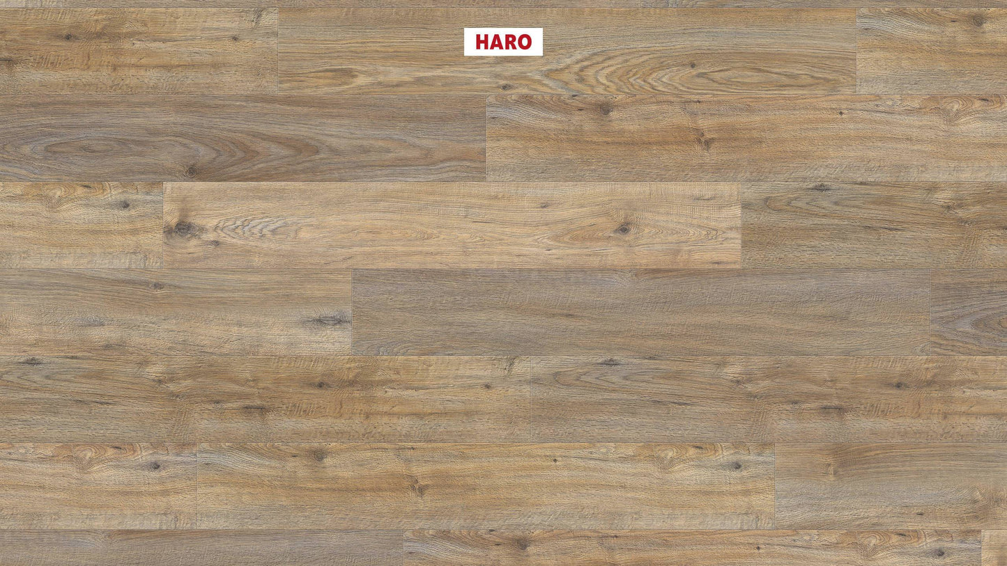 DISANO by HARO WaveAqua Landhausdiele 4V Eiche Quebec altbraun* authentic Top Connect