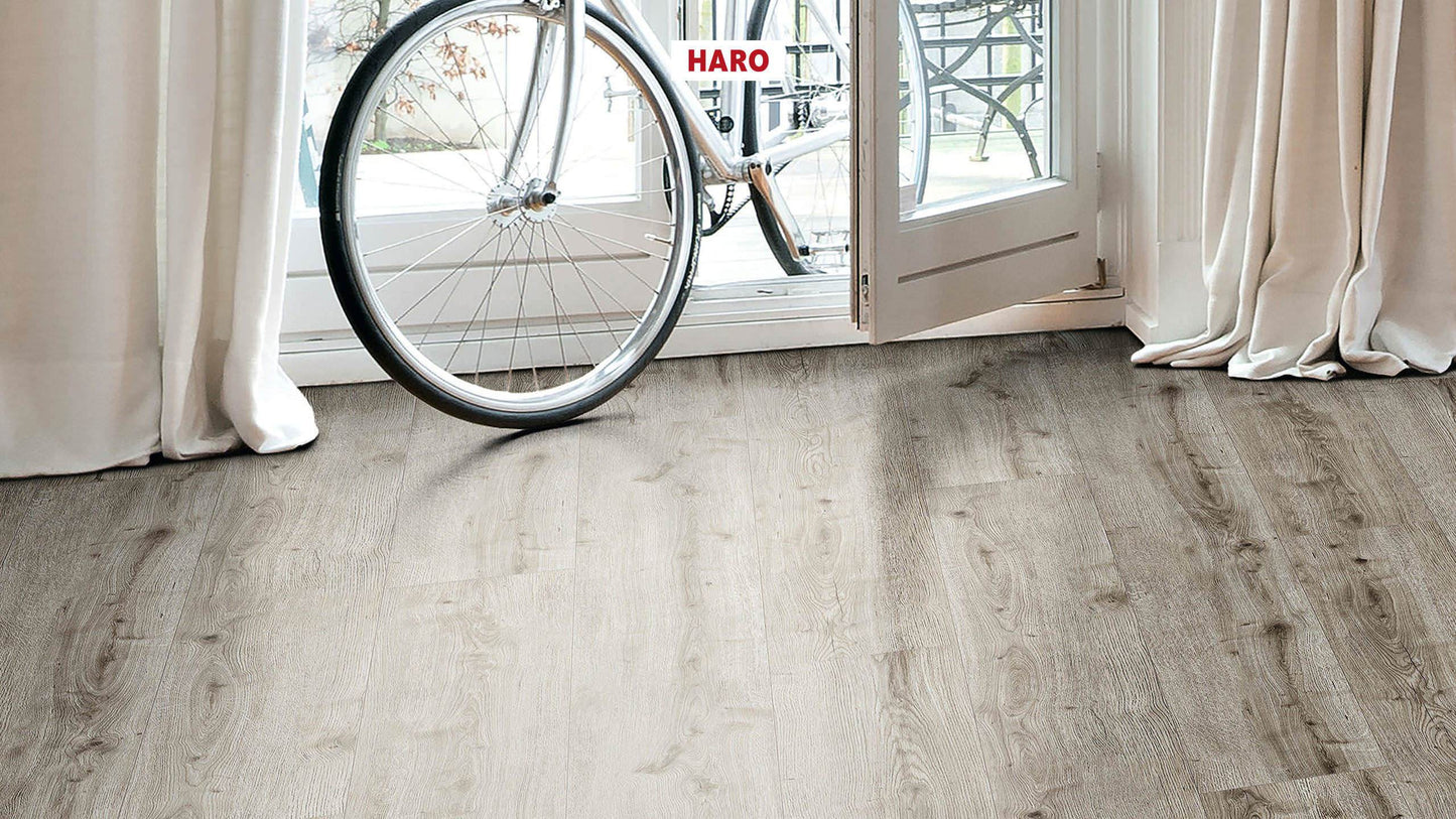 DISANO by HARO WaveAqua Landhausdiele XL 4V Eiche Ontario grau* authentic Top Connect
