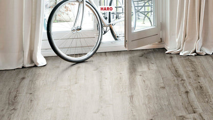 DISANO by HARO WaveAqua Landhausdiele XL 4V Eiche Ontario grau* authentic Top Connect
