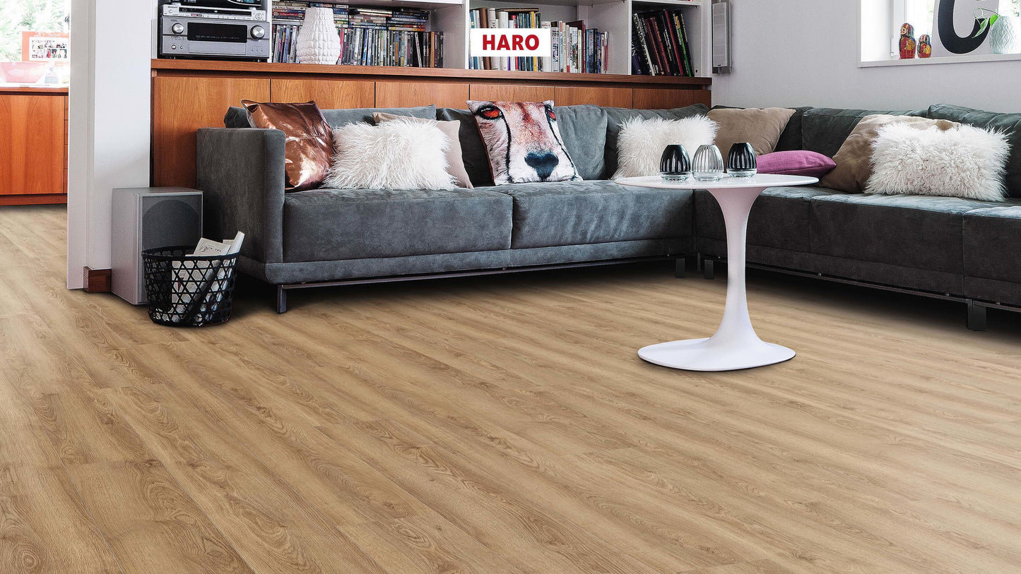 DISANO by HARO WaveAqua Landhausdiele XL 4V Eiche Victoria Honig* authentic Top Connect