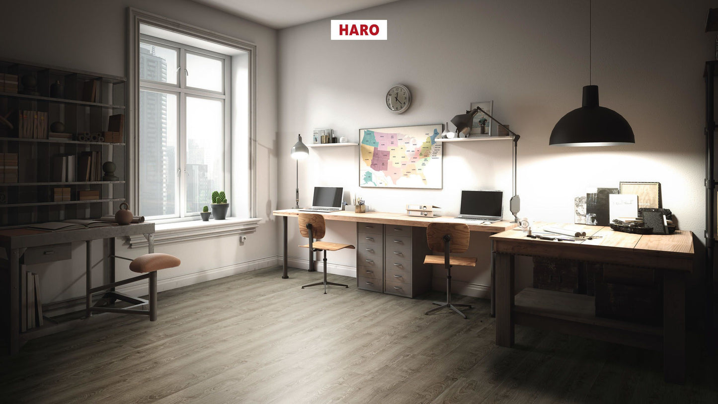 DISANO by HARO WaveAqua Landhausdiele XL 4V Eiche Victoria samtbraun* authentic Top Connect