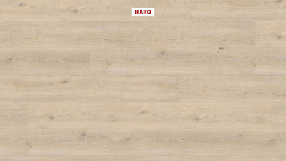 HARO Laminatboden TRITTY 100 Gran Via 4V Eiche Contura steingrau* authentic Silent CT Top Connect