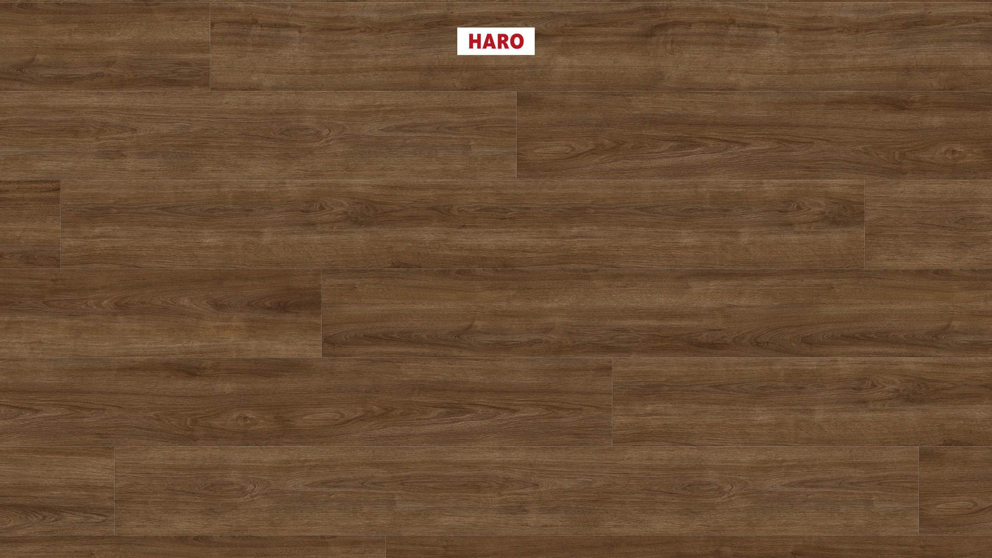 HARO Laminatboden TRITTY 100 Gran Via 4V Eiche Eleganza geräuchert* authentic Top Connect