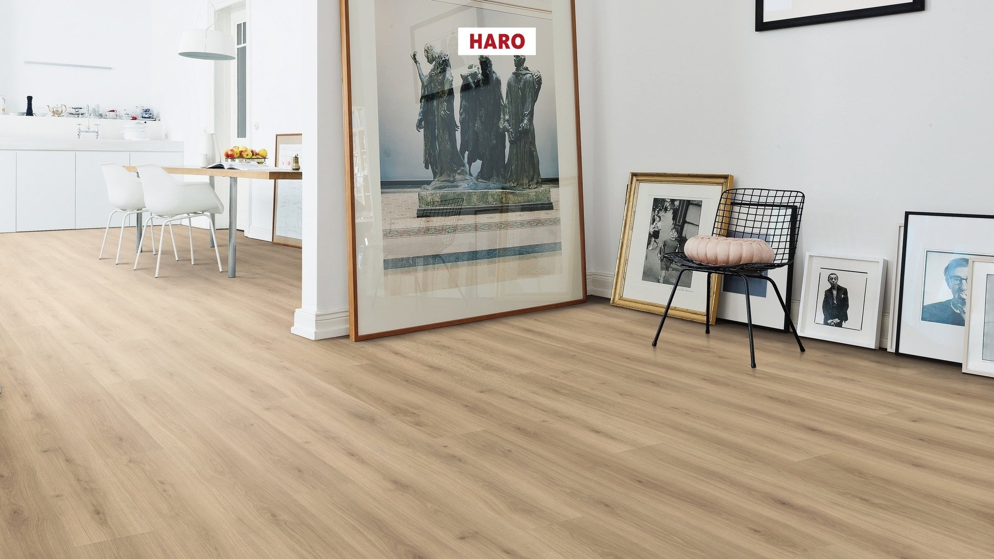 HARO Laminatboden TRITTY 100 Gran Via 4V Eiche Emilia puro* authentic soft Top Connect