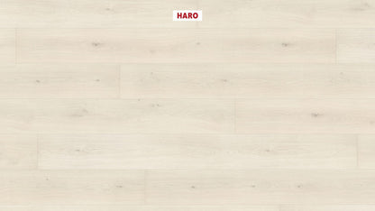 HARO Laminatboden TRITTY 100 Gran Via 4V Eiche Emilia weiß* authentic soft Silent CT Top Connect