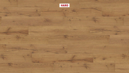 HARO Laminatboden TRITTY 100 Landhausdiele 4V Alpineiche natur* authentic matt Silent Pro Top Connect