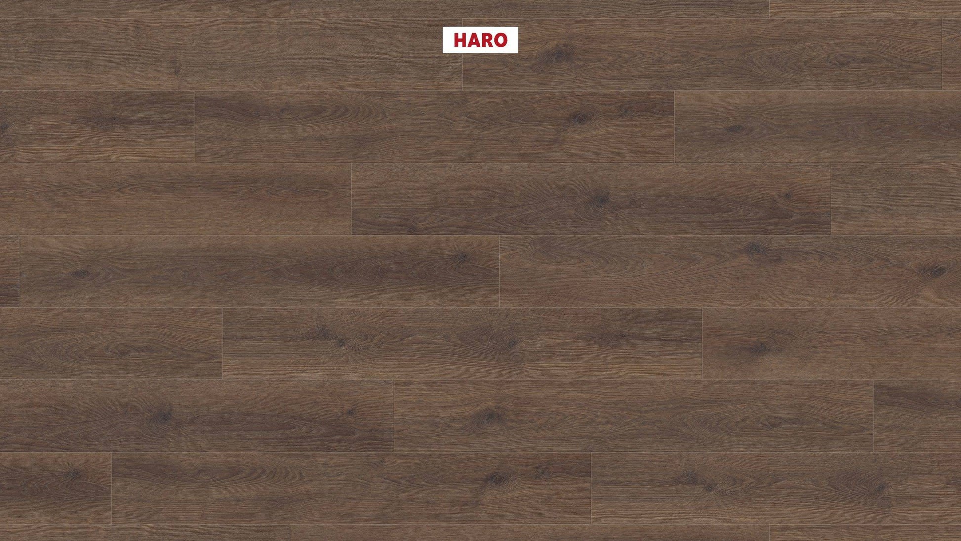 HARO Laminatboden TRITTY 100 Landhausdiele 4V Eiche Contura geräuchert* authentic Top Connect