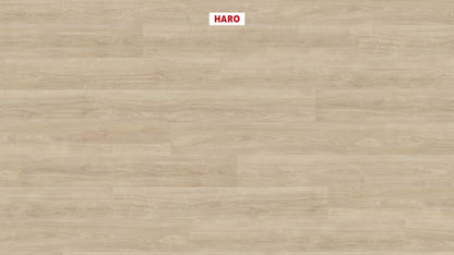 HARO Laminatboden TRITTY 100 Landhausdiele 4V Eiche Eleganza cremeweiß* authentic Silent CT Top Connect