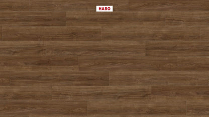 HARO Laminatboden TRITTY 100 Landhausdiele 4V Eiche Eleganza geräuchert* authentic Silent Pro Top Connect