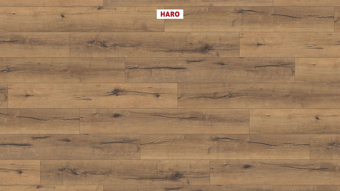HARO Laminatboden TRITTY 100 Landhausdiele 4V Eiche italica natur* authentic Silent Pro Top Connect
