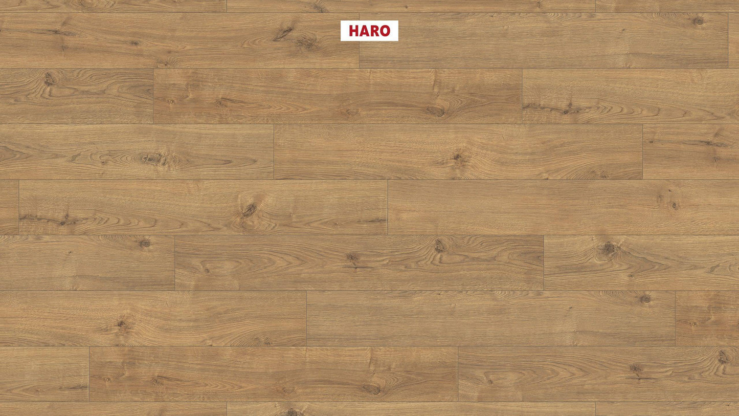 HARO Laminatboden TRITTY 100 Landhausdiele 4V Eiche Portland natur* authentic Silent Pro Top Connect