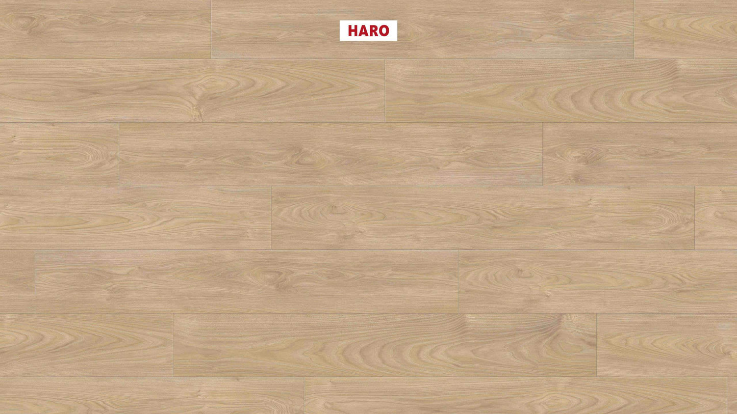 HARO Laminatboden TRITTY 100 Landhausdiele 4V Silberahorn Vario* authentic soft Silent CT Top Connect