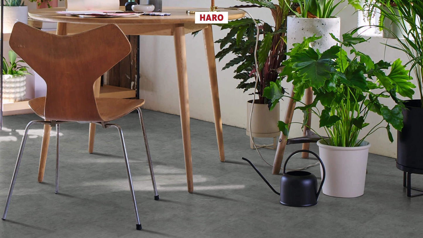 HARO Laminatboden TRITTY 200 Aqua Fliese Beton hell* Steinstruktur pore Lock Connect plus