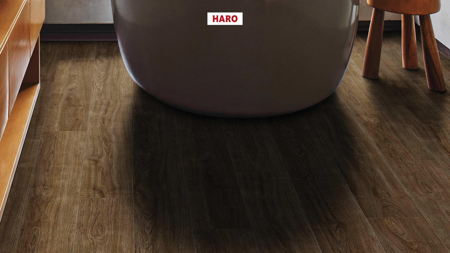 HARO Laminatboden TRITTY 200 Aqua Gran Via 4V Akazie Vario* authentic soft Silent CT Top Connect