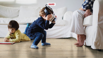 HARO Laminatboden TRITTY 200 Aqua Gran Via 4V Eiche Contura steingrau* authentic Silent CT Top Connect
